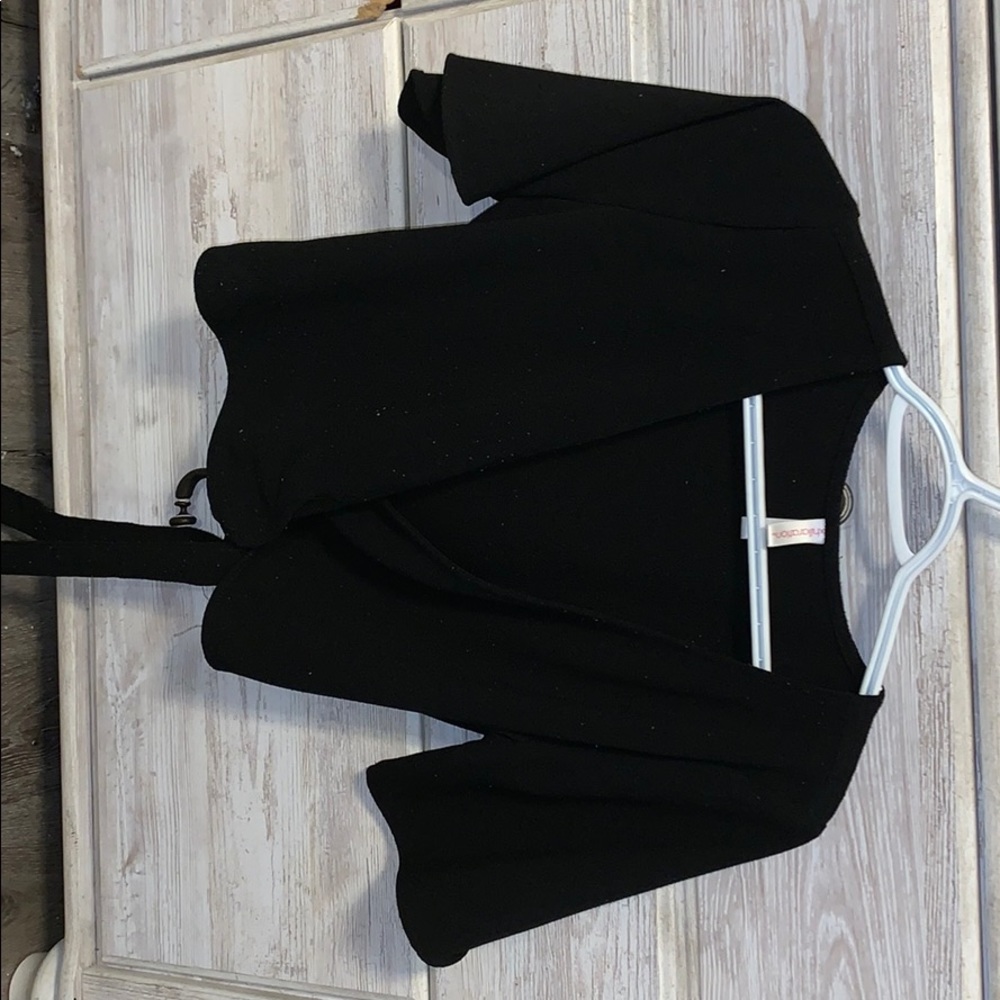 Black formal top